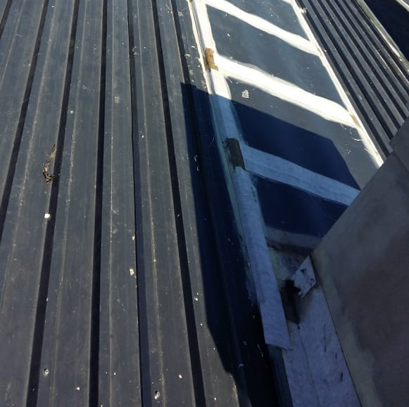 Stick on waterproofing applied